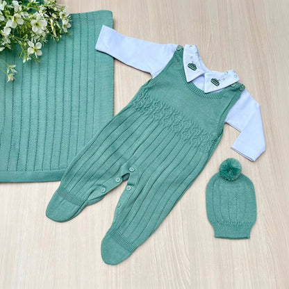 Saída Maternidade Tricot Joca