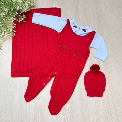 Saída Maternidade Tricot Joca