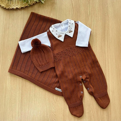 Saída Maternidade Tricot Joca