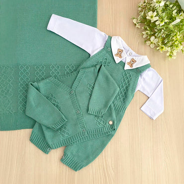 Saída Maternidade Tricot Lucca