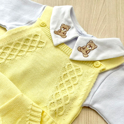 Saída Maternidade Tricot Lucca