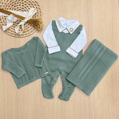 Saída Maternidade Tricot Alex