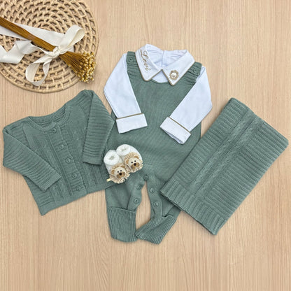 Saída Maternidade Tricot Alex