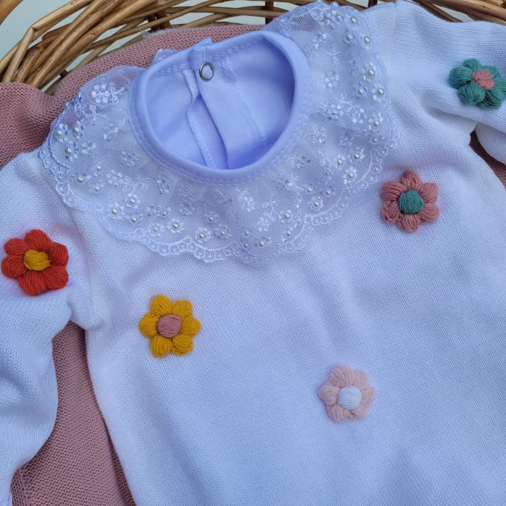 Saída Maternidade Tricot Aline