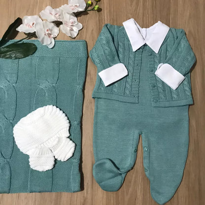 Saída Maternidade Tricot Caio