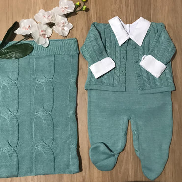 Saída Maternidade Tricot Caio