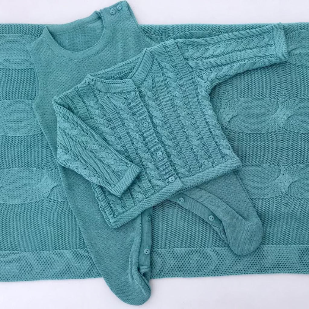 Saída Maternidade Tricot Caio