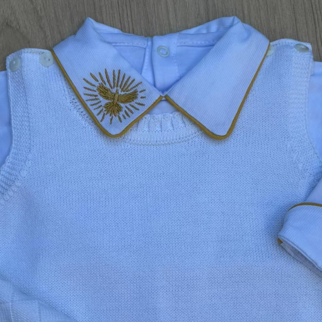 Saída Maternidade Tricot Leo