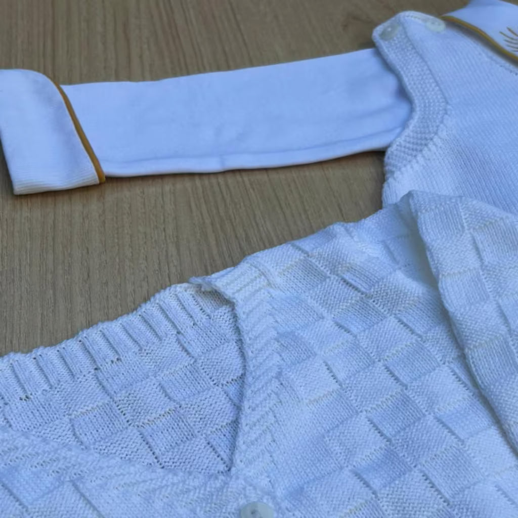 Saída Maternidade Tricot Leo