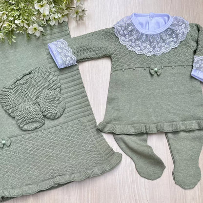Saída Maternidade Tricot Luanda