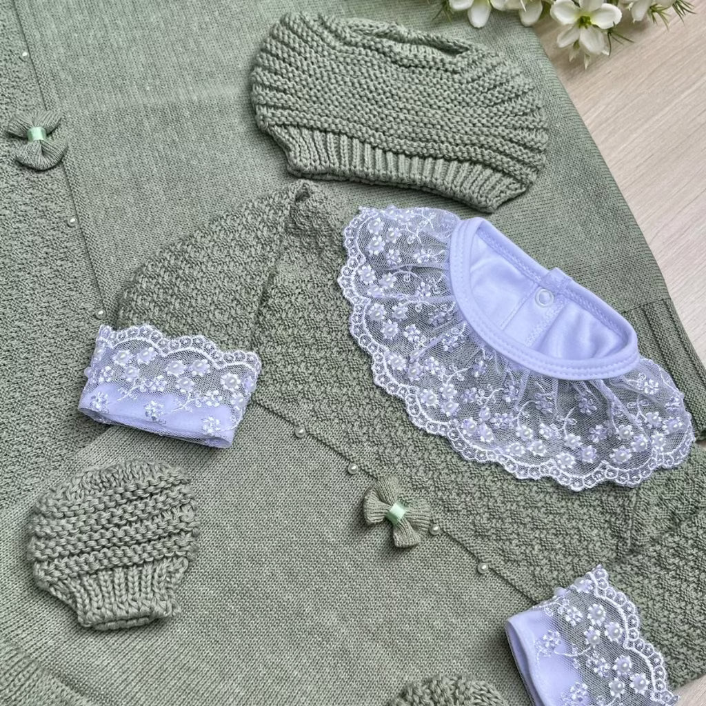 Saída Maternidade Tricot Luanda