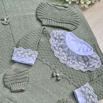 Saída Maternidade Tricot Luanda