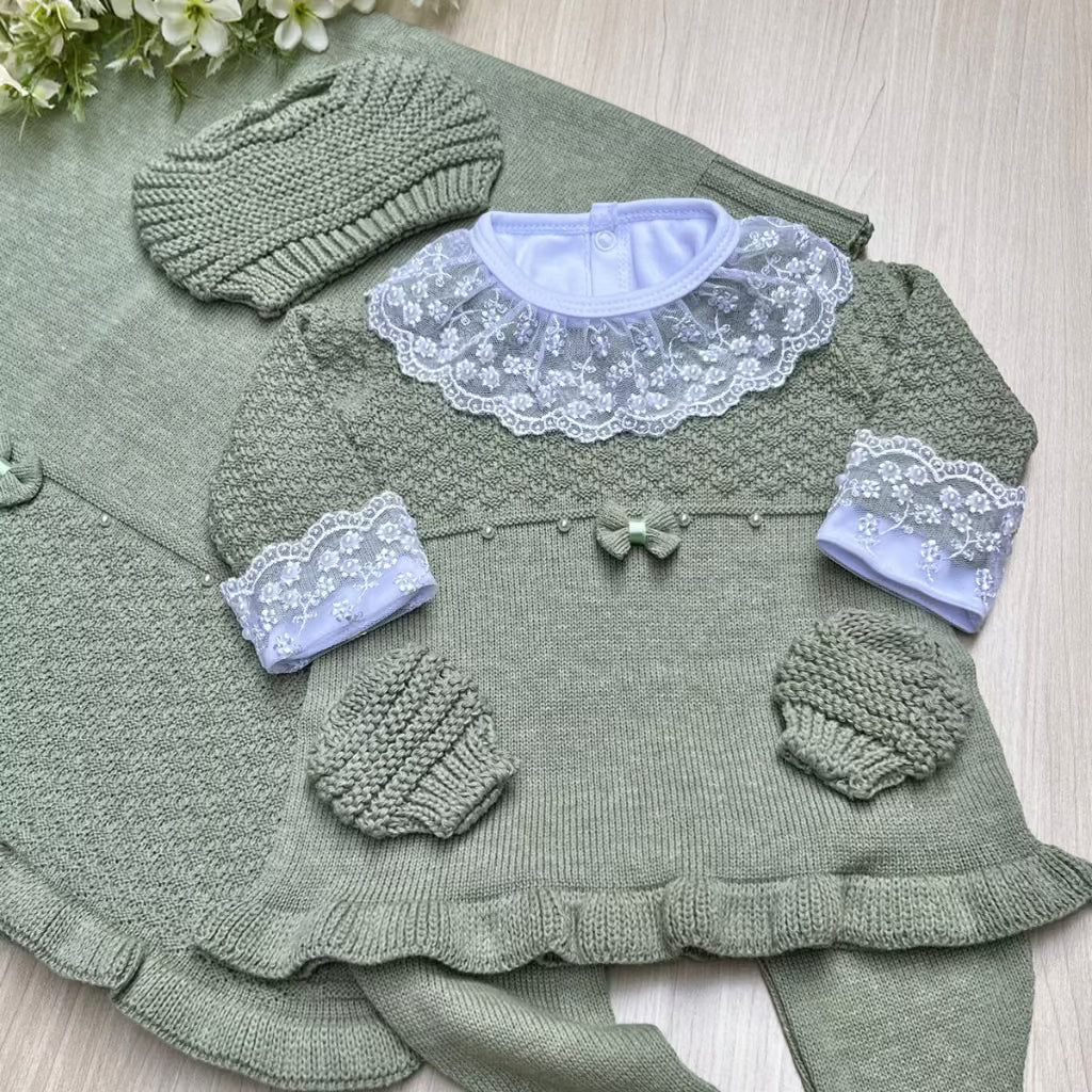 Saída Maternidade Tricot Luanda