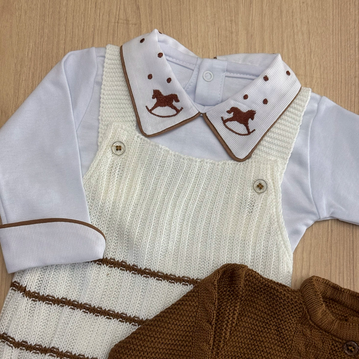 Saída Maternidade Tricot Pedro