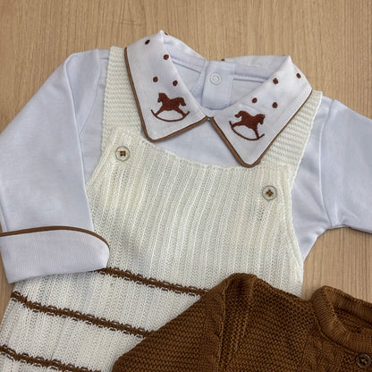 Saída Maternidade Tricot Pedro