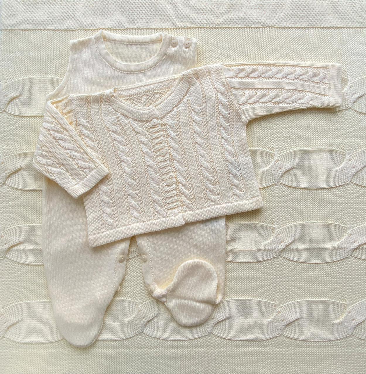 Saída Maternidade Tricot Caio