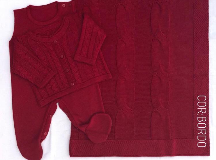 Saída Maternidade Tricot Caio