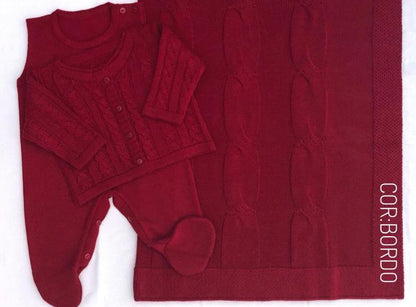 Saída Maternidade Tricot Caio