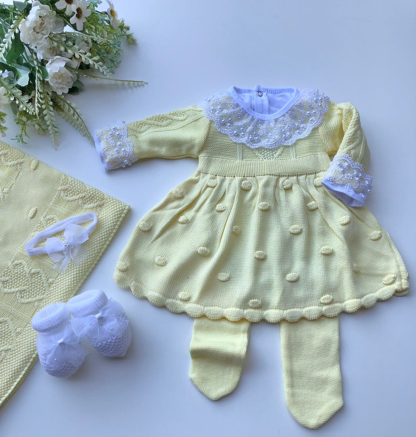 Saída Maternidade Tricot Lara