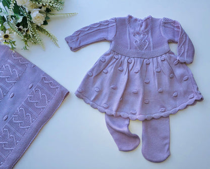 Saída Maternidade Tricot Lara