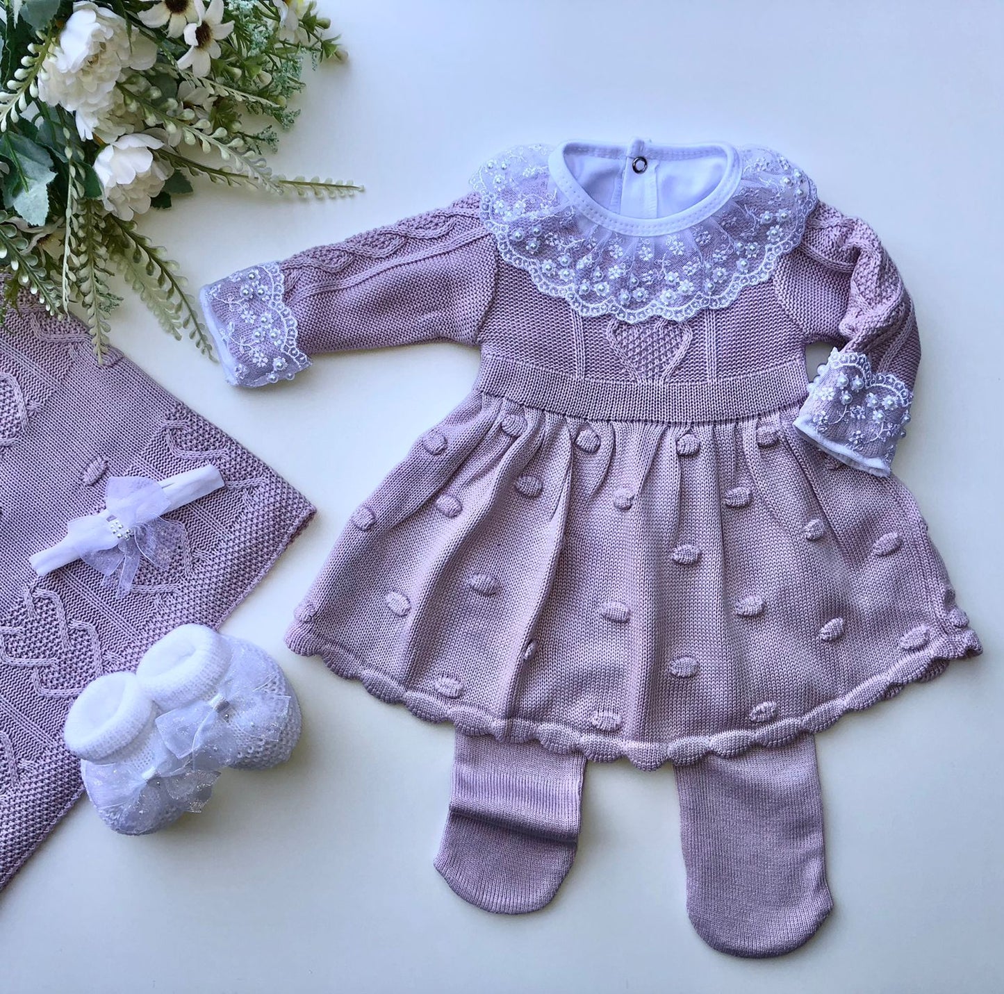 Saída Maternidade Tricot Lara