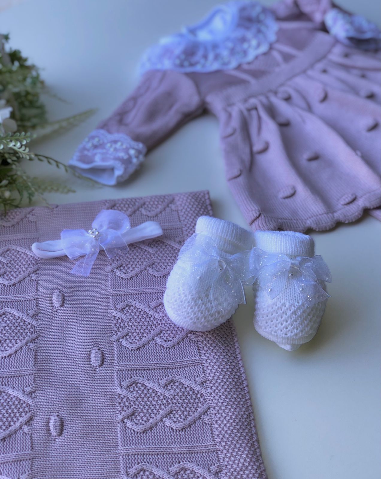 Saída Maternidade Tricot Lara