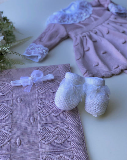 Saída Maternidade Tricot Lara