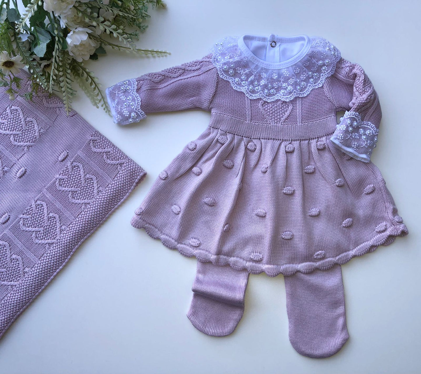 Saída Maternidade Tricot Lara