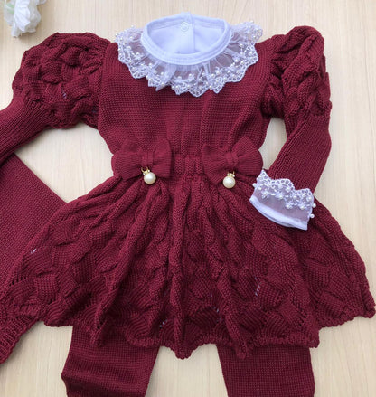 Saída Maternidade Tricot Bianca