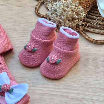 Saída Maternidade Tricot Beatriz
