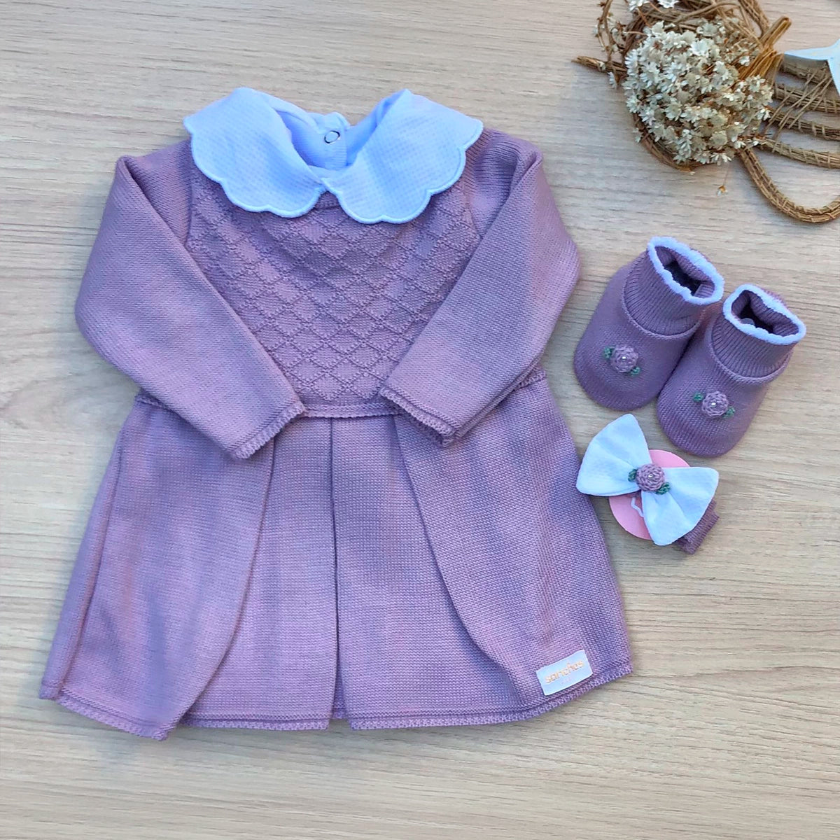 Saída Maternidade Tricot Beatriz
