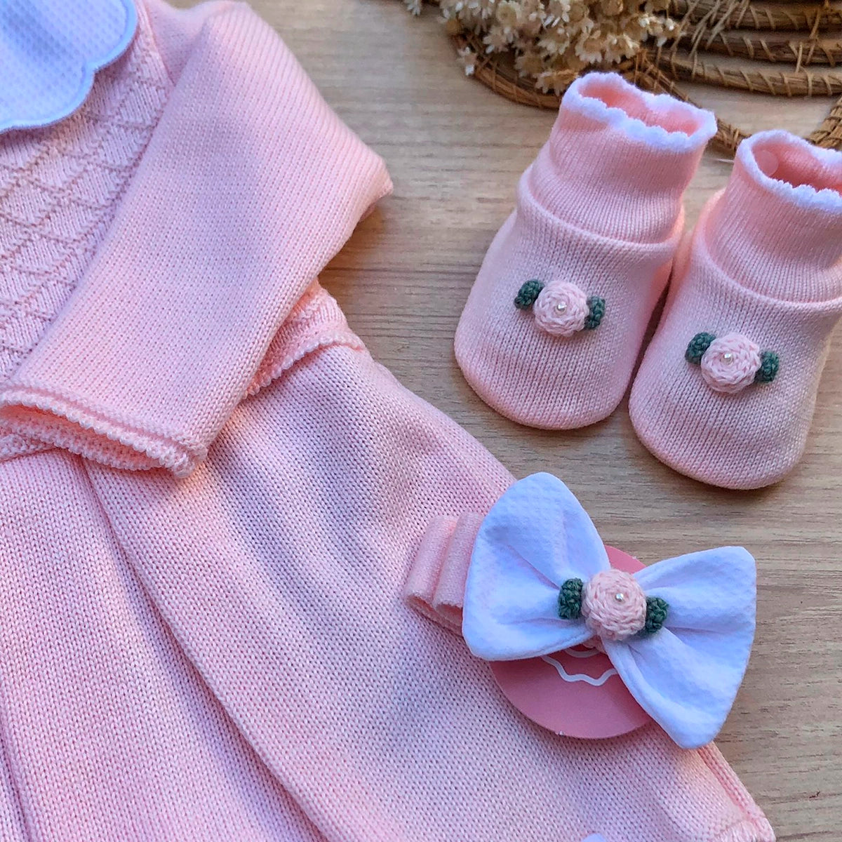 Saída Maternidade Tricot Beatriz