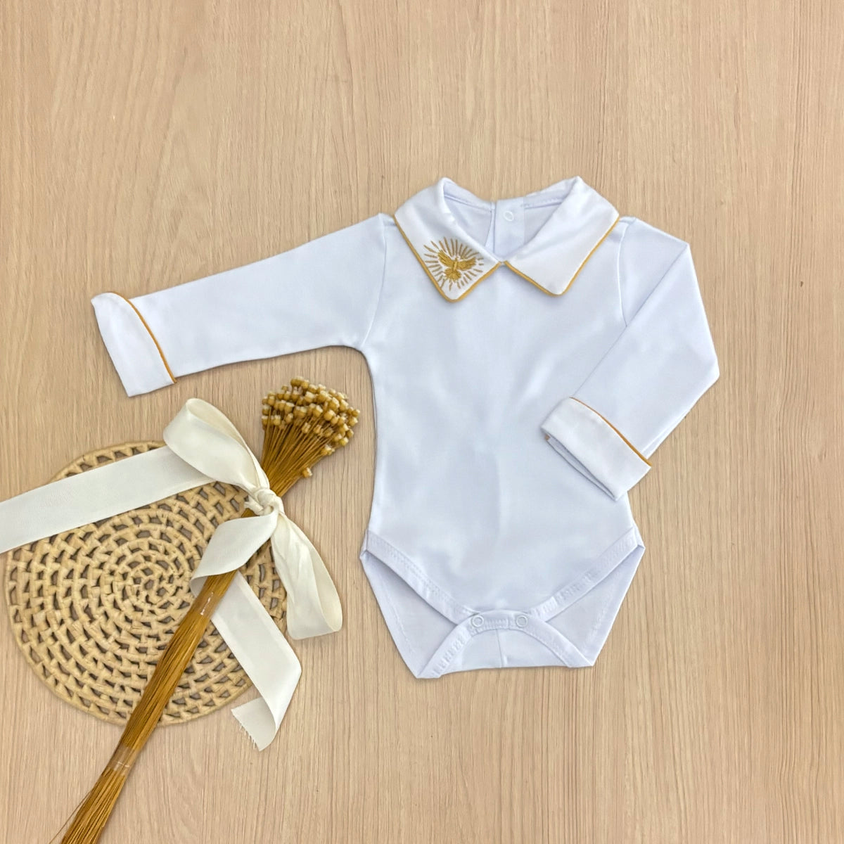 Body Bebê para Batizado