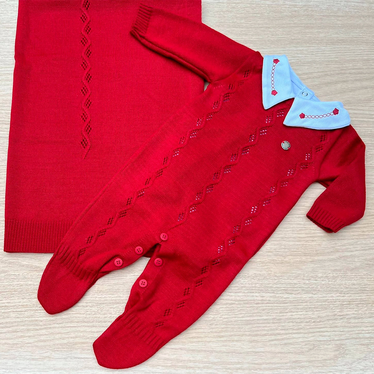 Saída Maternidade Tricot Enzo