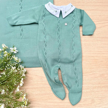 Saída Maternidade Tricot Enzo