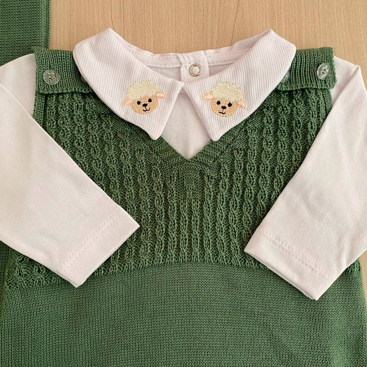 Saída Maternidade Tricot Gael
