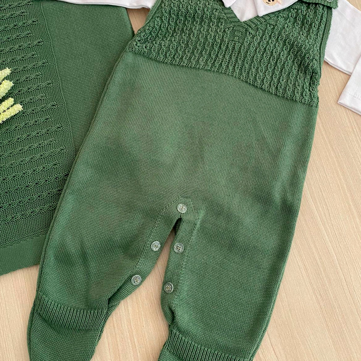 Saída Maternidade Tricot Gael
