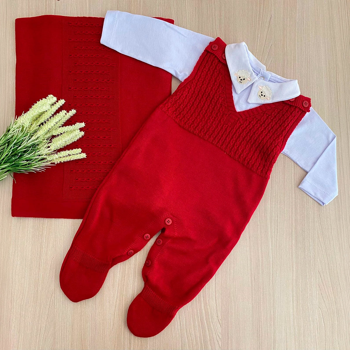 Saída Maternidade Tricot Gael