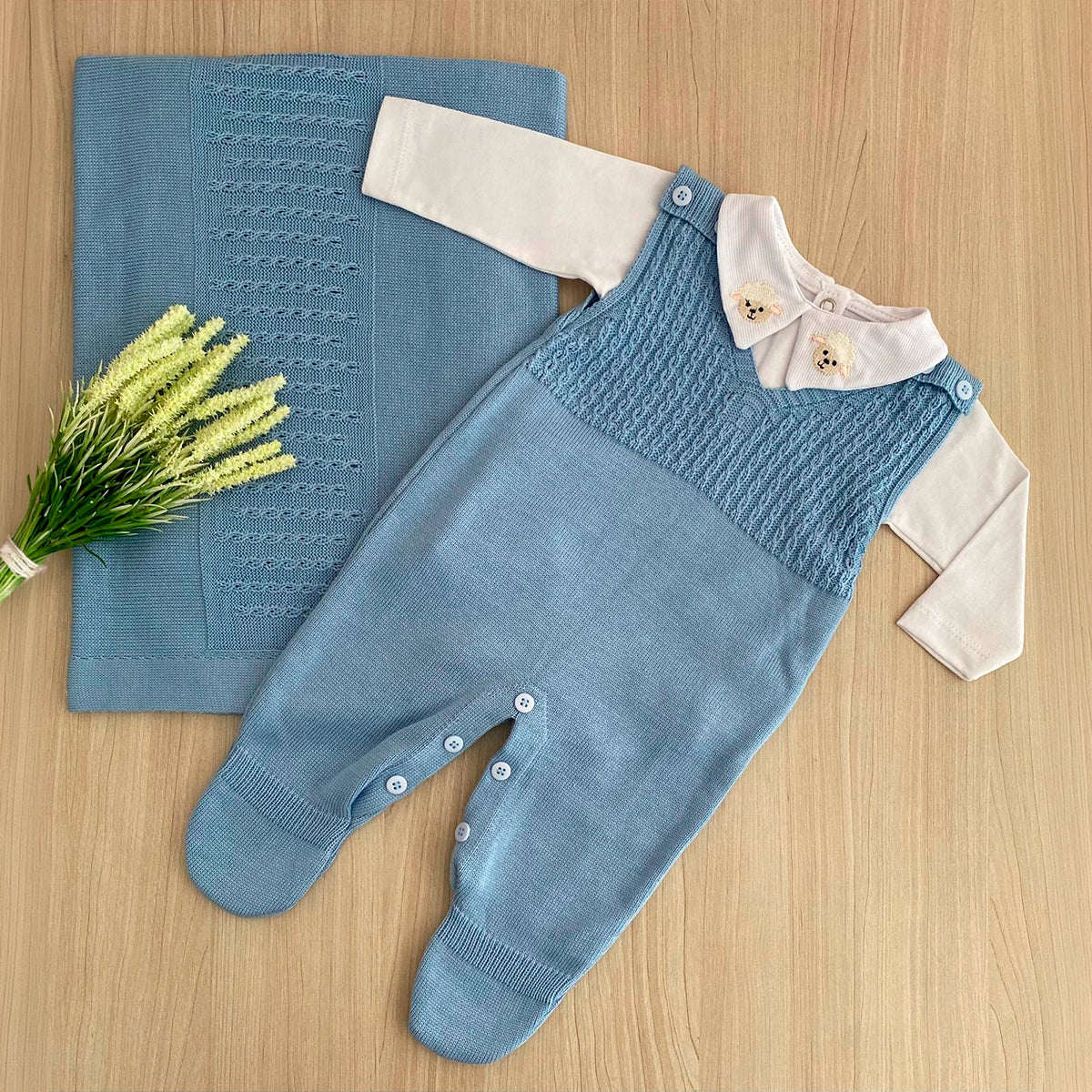 Saída Maternidade Tricot Gael