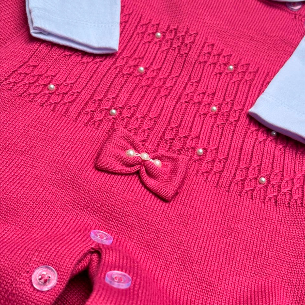 Saída Maternidade Tricot Laura Maria