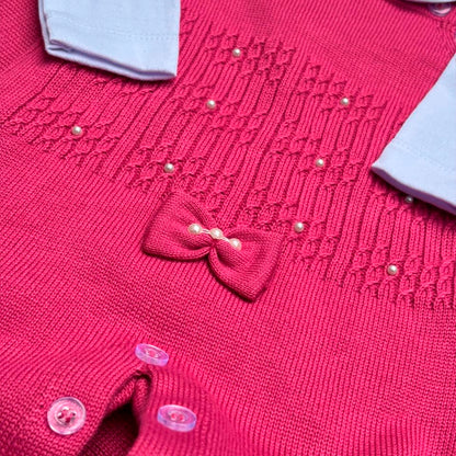 Saída Maternidade Tricot Laura Maria
