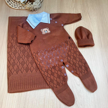 Saída Maternidade Tricot Marco Antônio