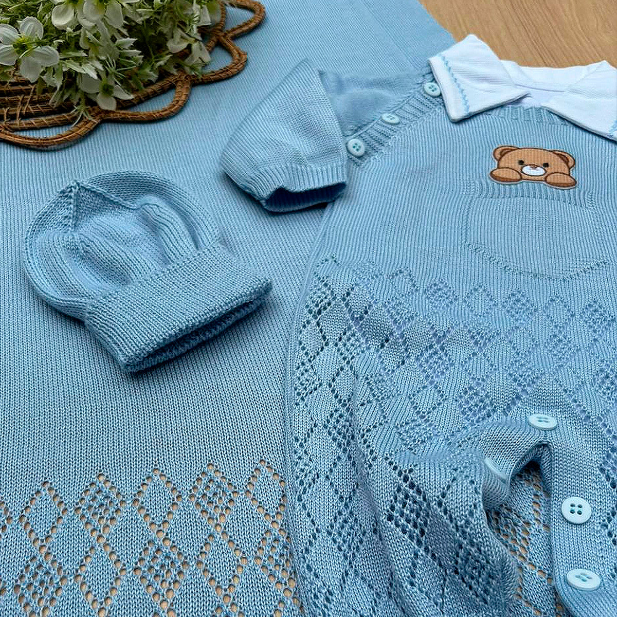 Saída Maternidade Tricot Marco Antônio