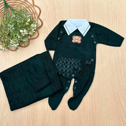 Saída Maternidade Tricot Marco Antônio