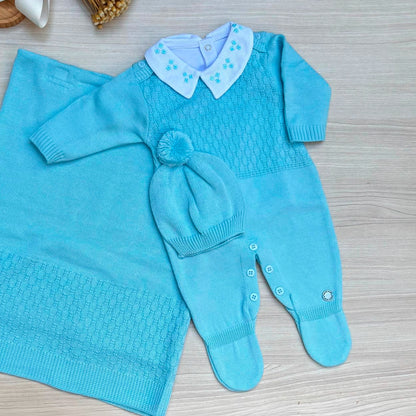 Saída Maternidade Tricot Noah