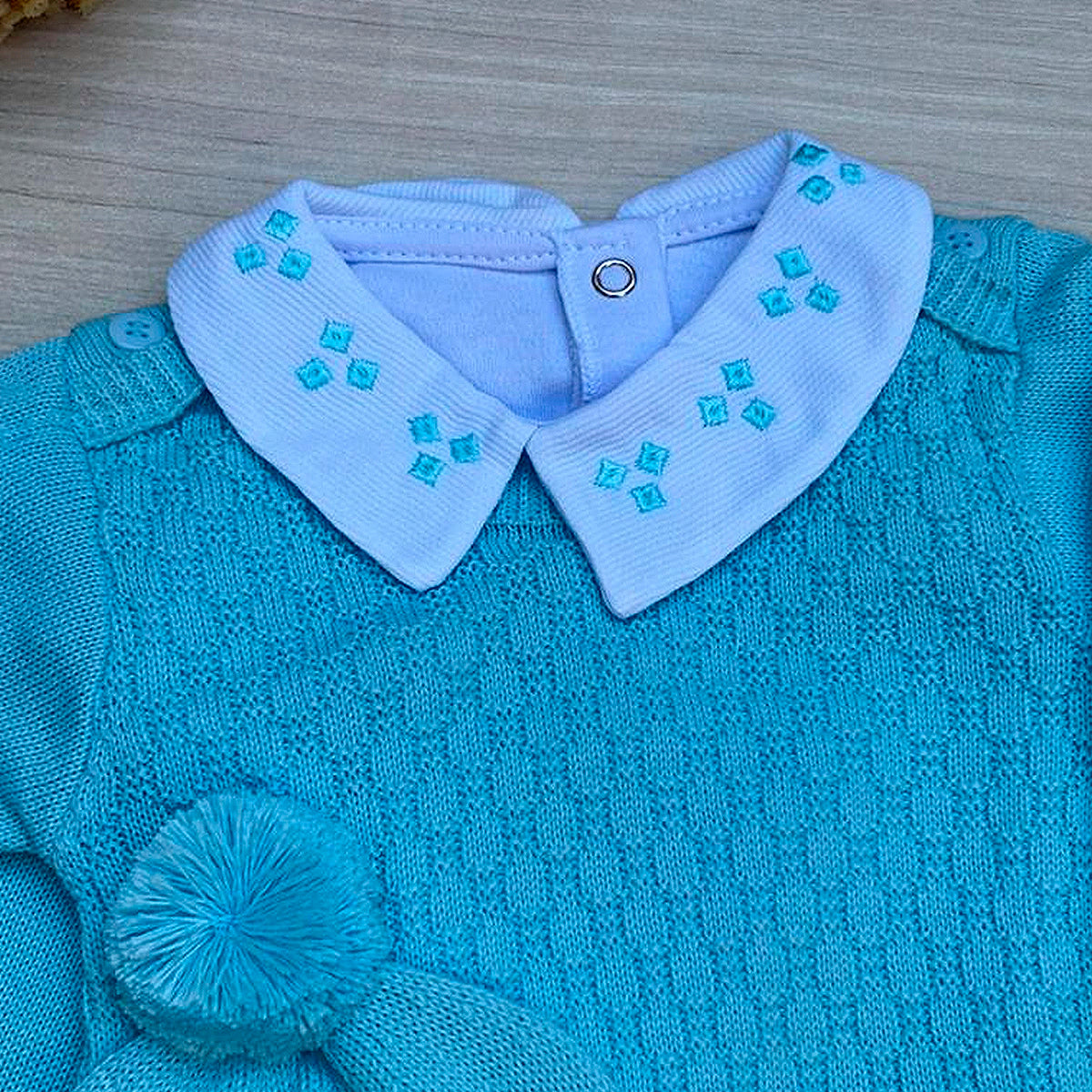 Saída Maternidade Tricot Noah