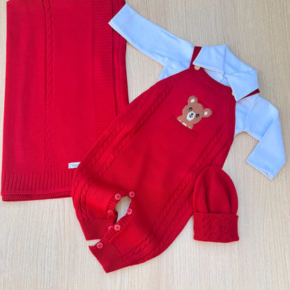 Saída Maternidade Tricot Pedro Henrique