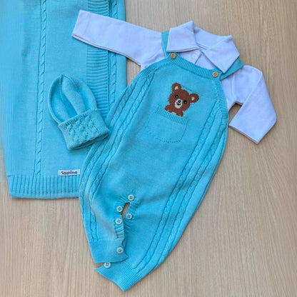 Saída Maternidade Tricot Pedro Henrique