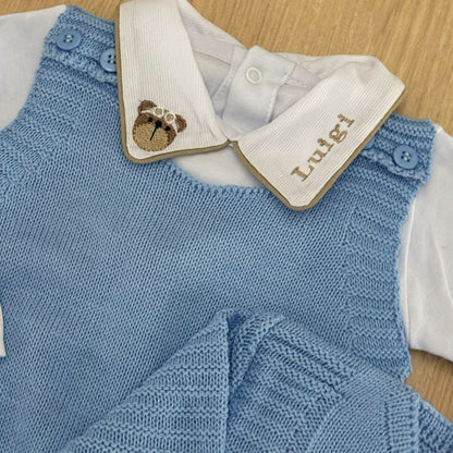 Saída Maternidade Tricot Liam Personalizado