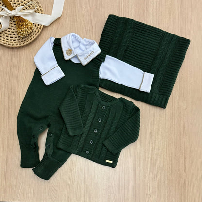 Saída Maternidade Tricot Bento Personalizado